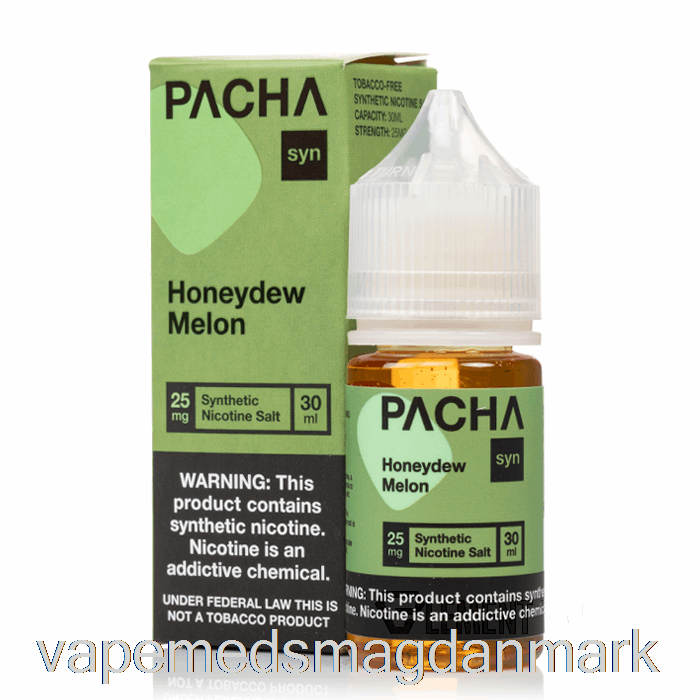 Vape Uden Nikotin Honningmelon - Pachamamasalt - 30ml 25mg